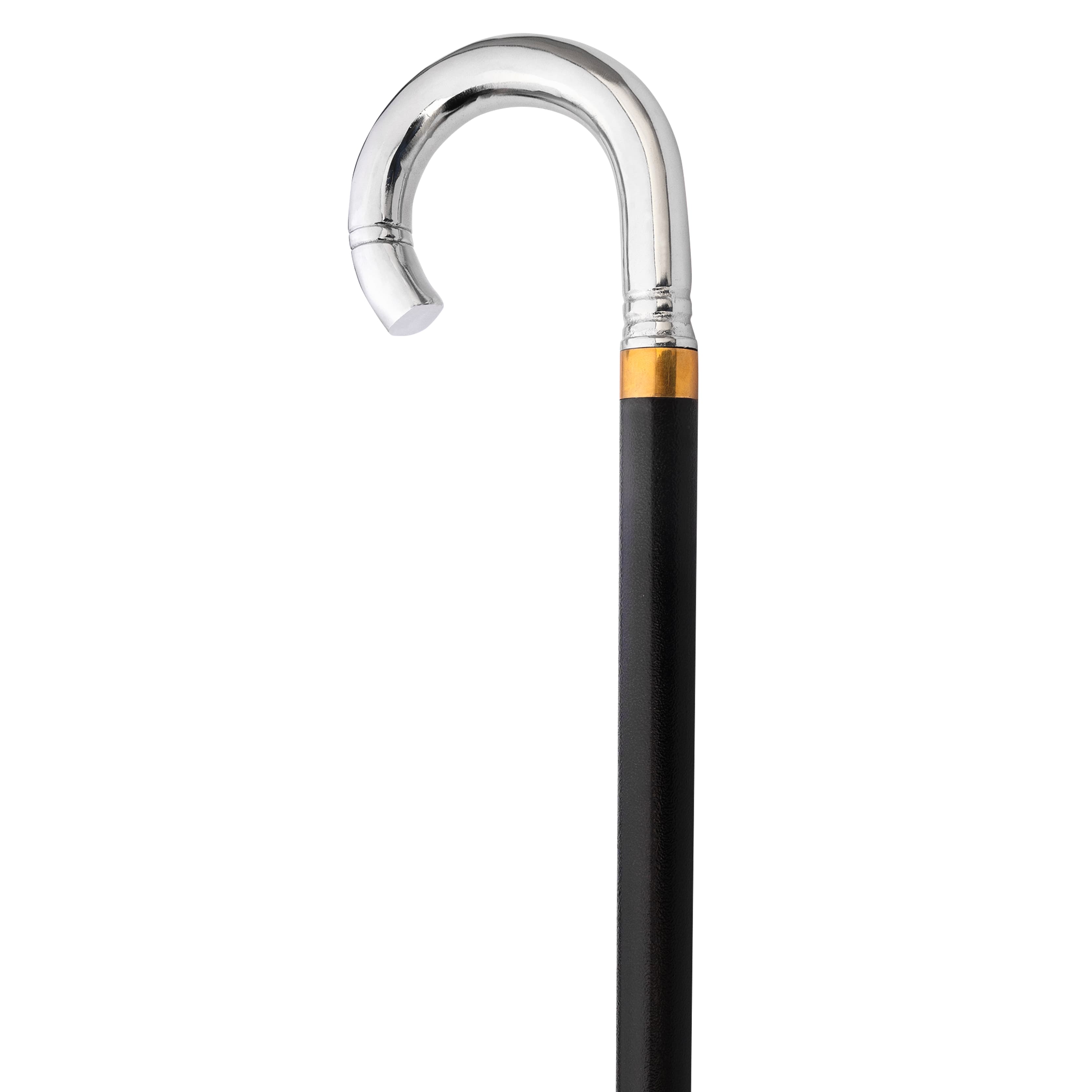 Chrome Classic Handle Sword Cane